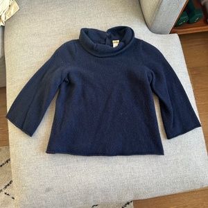 J. Crew Cashmere Quarter-length sleeve Sweater